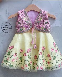 Lehnga Dress Pakistani, Net Frocks, Choli Pattern, Choli Design, Pattu Langa, Baby Dress Embroidery, Baby Dress Diy, Cotton Frocks For Kids, Frocks For Kids