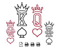 some type of font and numbers with different designs on them, including the letter k