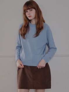 Composition : CASHMERE 5% SUPERFINE MERINO WOOL 40% NYLON 55%Color : BLUECountry of Origin : Republic of Korea Long Sleeve Knit, Merino Wool, Cashmere, Knitwear, Wool, Long Sleeve, Knitting, The Originals, Clothes For Women