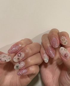 Nail Simple, Nails Aesthetic, Nails Design With Rhinestones, Nails Only, Kawaii Nails