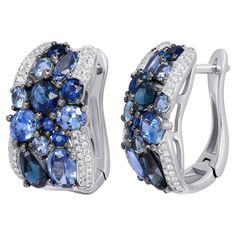 Earrings White Gold 14KT Weight 10.28 grams   Diamond 120-Bril.Cut-0.28 ct H/SI2 Blue Sapphire 8-0.6 ct Blue Sapphire 2-0.82 ct Blue Sapphire 2-0.94 ct Blue Sapphire 8-2.42 ct Blue Sapphire 6-0.6 ct With a heritage of ancient fine Swiss jewelry traditions, NATKINA is a Geneva based jewellery brand, which creates modern jewellery masterpieces suitable for every day life. It is our honour to create fine jewelry, and it’s for that reason that we choose to only work with high-quality, enduring mater Earrings White Gold, Modern Jewellery, Jewellery Brand, Earrings White, Sapphire Jewelry, Family Heirloom, Clip Earrings, Modern Jewelry, Jewelry Branding