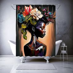 Artwork title: High-Key Art Artwork description: The gorgeous brown tones and soft shades in her floral arrangement display only a portion of the beauty she contains. She is silky smooth and a living, breathing piece of art.  Product description: This 71" x 74" shower curtain is here to add an original touch to any bathroom with your designs. Made with highly durable polyester, this curtain stays like new for a long time to come and is a perfect printing area for your art. NB! Please note that w Black Art Shower Curtain, Curtain Art, Shower Curtain Art, Art Shower Curtain, Key Art, High Key, Keys Art, Classy Casual Outfits, Brown Tones