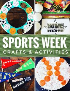 sports week crafts and activities for kids