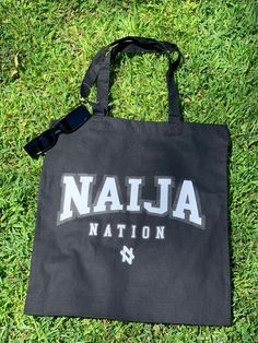 Canvas Tote Bags | Cotton Tote Bags | Naija Nation Eco-friendly Black Square Beach Bag, Eco-friendly Black Beach Bag For Shopping, Grad Stoles, Eco-friendly Black Tote Beach Bag, Nigerian Outfits, Eco Friendly Bags, African Clothing For Men, Nigerian Styles, Fashion Line