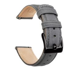 PRICES MAY VARY. Premium Materials: Ritche sailcloth watch straps adapts premium nylon weave sailcloth. It is soft breathable and durable. The bottom of this watch band adapts reinforced matte lining and against the skin and minimizes slipping while providing ideal comfort. The buckle part of this sailcloth watch strap is brushed, which adds a sense of fashion to the strap. Reinforced Design: 1. Reinforced Spring bar: For this watch strap, a round tube is added around the spring bar, which are s Silver Watch Bands With Leather Strap, Silver Leather Strap Watch Bands As Gift, Silver Watch Accessories With Leather Strap For Gift, Adjustable Stainless Steel Watch Accessories As Gift, Silver Watches With Adjustable Black Band, Silver Watch Accessories With Leather Strap, Adjustable Stainless Steel Clasp Watch Accessories Gift, Adjustable Watch Bands With Stainless Steel Clasp As Gift, Gift Adjustable Watch Bands With Stainless Steel Clasp