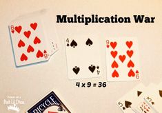 Multiplication Fluency Games, Fluency Games, Teaching 3rd Grade, Math Card Games, Card Games For Kids