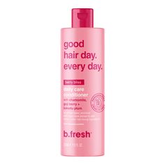 Good Hair Day Every Day Daily Care Conditioner b.fresh Good Hair Day Every Day Daily Care Conditioner  |  Sally Beauty Plum Fruit, Kakadu Plum, Goji Berry, Fresh Hair, Sally Beauty, Good Hair, Healthy Scalp, Chamomile Flowers, Sugar Cane