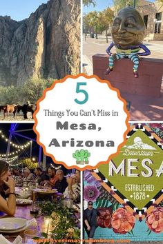 the top five things you can't miss in mesa, arizona