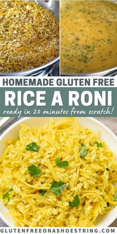 homemade gluten free rice aroni recipe in 20 minutes from scratch