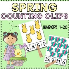 Student Numbers, Number Identification, Math Center, The Line, Laminate, Kindergarten, Preschool, Easter