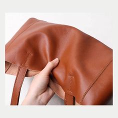 Women's Brown Vertical Genuine Leather Tote Bag Shoulder Shopper Bags | Baginning Shopper Bags, Laptop Bag For Women, Genuine Leather Totes, Bag Suitcase, Leather Laptop Bag, Leather Laptop, Mobile Phone Bag, Women Handbag, Casual Tote