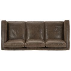 Dressed in luxurious top-grain leather, the Dawkins sofa offers casual comfort with a high-end look. The timeless modern design features wide track arms and tapered block feet, available in a variety of wood finishes. Plush cushions and fiber back pillows make this sophisticated sofa the perfect place to lounge in style. Black Leather Sofas, Square Arm Sofa, Kincaid Furniture, Tommy Bahama Furniture, Outdoor Table Settings, Desk And Chair Set, Entertainment Furniture, Pillow Styling, Liberty Furniture