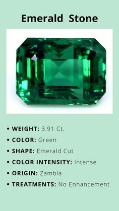 3.91 Carats Emerald from Zambia. #emeralds #finejewellery #jewelryaddiction #jewelryinspiration Octagon Green Emerald Ring, Octagonal Green Emerald Ring, Green Octagon Emerald Ring, Gia Certified Octagon Green Emerald Ring, Gia Certified Square Cut Green Emerald Ring, Gia Certified Rectangular Green Emerald Ring, Loose Emeralds, Mens Gold Rings, Zambian Emerald