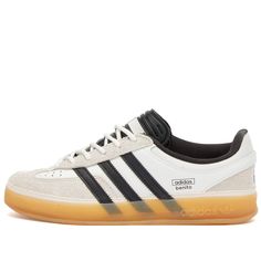 Adidas x Bad Bunny Gazelle Indoor Core White, Core Black & Gum | END. Bad Bunny Shoes Adidas, Bad Bunny Shoes, Bunny Shoes, White Core, Black Gums, Adidas Running, Adidas X, Latest Sneakers, Air Jordan 1 Low