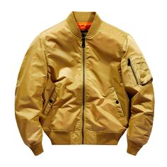 Spring Motorcycle Solid Bomber Jacket Fabric: 100% nylon Lining: 100% polyester Size:M,L,XL,2XL,3XL,4XL Color：black,dark blue,army green,yellow,red,gray  Season: Spring,Autumn,Winter   Occasion: Leisure,Outdoor, Daily,Vacation Khaki Nylon Track Jacket For Winter, Khaki Nylon Track Jacket For Fall, Solid Nylon Windproof Outerwear, Casual Outdoor Windbreaker With Padded Collar, Fall Windbreaker With Ribbed Cuffs For Outdoor Activities, Solid Nylon Outerwear With Fleece Lining, Casual Nylon Outerwear With Padded Collar, Nylon Track Jacket With Padded Collar For Fall, Casual Nylon Track Jacket With Padded Collar