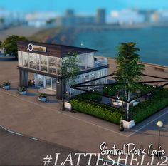 Ts4 Lots, Sims4 Builds, Sims Lots, Patio Kits, San Myshuno, Sims 4 Cas Mods