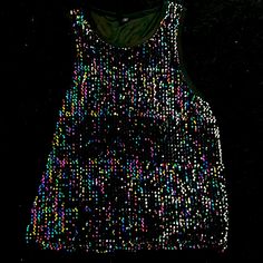 Colorful Sequin Tank Top New Never Worn Without Tags. Multicolor Sequined Sleeveless Top, Multicolor Sleeveless Sequined Top, Trendy Colorful Party Tops, Colorful Trendy Party Tops, Multicolor Stretch Top For Night Out, Multicolor Sequined Tops For Party Season, Disco Sleeveless Top For Festival, Trendy Multicolor Party Tops, Trendy Multicolor Sequined Tops