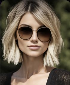 Blonde Hair Transformations, Hair Affair, Penteado Cabelo Curto, Blonde Bobs, Short Blonde Hair, Hair Transformation, Great Hair, Gorgeous Hair, Balayage Hair