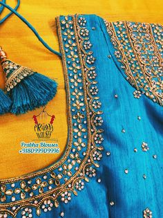 Embroidery Flowers Simple, Simple Embroidery Designs For Kurti, Simple Embroidery Designs For Beginners, Simple Embroidery Flowers, Simple Embroidery Designs Blouse, Blouse Aari Work Design, Embroidery Designs Blouse, Kurti Simple, Blouse Aari Work