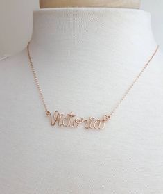 Custom Name Necklace, Personalized Gifts for Girls, 11th Birthday Gift Join our mailing list today and stay up to date on our promos. Click here to join: https://lp.constantcontactpages.com/su/nhzK7en #PersonalizedName #PersonalizedJewelry #GiftsUnder30 #NameNecklaceItalic #NameNecklaceGirls #PersonalizedGifts #VictoriaNecklace #NameNecklaceCustom #NameNecklaceTeen #CustomNameNecklace Elegant Customizable Charm Necklaces For Birthday Gift, Elegant Customizable Necklace For Birthday Gift, Customizable Rose Gold Necklace For Gift, Custom Name Necklace Adjustable For Birthday Gift, Adjustable Custom Name Necklace For Birthday, Custom Name Adjustable Necklace For Birthday, Custom Name Adjustable Necklace For Birthday Gift, Elegant Name Necklace For Gifts, Personalized Rose Gold Custom Necklace For Gift