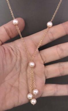 CERTIFICATE#201721470 CERTIFIED $2,950 AUTHENTIC FINE AKOYA PEARL 8.5-8 MM 18 IN 14 KT LADIES NECKLACE This beautiful necklace listed is a Certified Authentic Fine Akoya Saltwater Pearl necklace made with luxurious 14KT Solid Gold. This exquisite pearl necklace is MADE IN ITALY This is a One of a Kind Unique Custom Made Glamorous Piece of Jewelry!! Nothing says, “I Love you” more than Diamonds and Pearls Gemological Appraisal Laboratory Gemological Appraisal Laboratory of America is a proud memb Pearl Necklace On Saree, Saltwater Pearl Necklace, Unique Pearl Jewelry, Pearls Jewellery, Handmade Pearl Jewelry, Akoya Pearl Necklace, Ethiopian Opal Necklace, Diamonds And Pearls, Tahitian Pearl Necklace