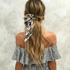 Easy Preppy Hairstyles, Lazy Girl Hairstyles, Casual Braids, Preppy Hairstyles, Hair Scarf Styles, Head Scarf Styles, Bow Hairstyle, Head Hair, Hair Scarf