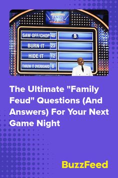 the ultimate family game show quiz answers for your next game night