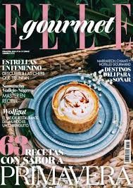 a magazine with an image of food on the cover