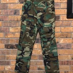 Crye-Style G2 Tactical Pants In Woodland Camo. Tried On But Never Used, Good Condition. No Knee Pads. Combat Pants With Belt Loops For Outdoor, Military Style Camouflage Cargo Pants, Combat Pants For Outdoor Activities With Belt Loops, Combat Pants With Belt Loops For Outdoor Activities, Camouflage Straight Leg Pants With Multiple Pockets, Straight Leg Camouflage Pants With Multiple Pockets, Combat Pants With Multiple Pockets, Combat Parachute Pants With Straight Leg For Outdoor, Combat Pants With Straight Leg And Hip Pockets