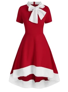 1950s dress – Retro Stage - Chic Vintage Dresses and Accessories Housewife Dress, Vintage Christmas Dress, Dresses Christmas, Christmas Dress Women, Christmas Dresses, Robes Vintage, Peter Pan Collar Dress, Womens Christmas, Dress Christmas