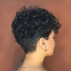 Curly Pixie Cut, Curly Cuts, Natural Hair Short Cuts, Pixie Cut With Bangs, Curly Pixie Cuts