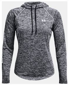 Under Armour Women's Hoodie Item Details UA Tech Velocity Lightweight Hoodie Women's Size: Large (Loose fit) Color: Black/White Material: 100% Polyester  UA Tech moisture-wicking fabric Adjustable drawstring hood Branded wordmark down arm Length: 24 inches (approximately) 100% Authentic. Brand New with Tags Featured Items Check Out our Under Armour items in the Real Deal Addict Brand Name Outlet  Trusted Seller - Buy with Confidence At Real Deal Addict Brand Name Outlet, all of our merchandise i Dream Outfits, Sport Bra Top, Under Armour Hoodie, Gym Training, Under Armour Women, Under Armor, Wicks, Bra Tops, Black Hoodie