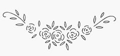 a line drawing of flowers and leaves on a white background with the words,'i love