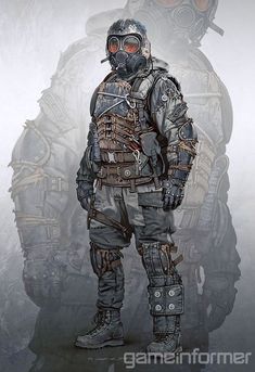 Take A Closer Look At Metro Exodus With This Exclusive Concept Art - Features - www.GameInformer.com Apocalypse Armor, Apocalypse Character, Apocalypse World, Future Soldier