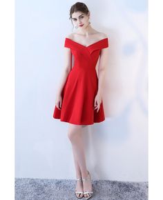 Get 10% off now! Buy simple chic off shoulder short homecoming dress at cheap price online. Free stable shipping and pro custom service since 2009. Bridesmaid Off Shoulder Dress For Prom Season, Off-shoulder Bridesmaid Mini Dress For Prom Season, Off Shoulder Mini Dress For Prom, Mini Off Shoulder Dress For Homecoming Prom, Mini Length Off Shoulder Dress For Prom, Summer Homecoming Off Shoulder Dress, Knee-length Off Shoulder Dress For Banquets, Off-shoulder Mini Dress For Prom Season Banquet, Red Off Shoulder Dress For Prom Season