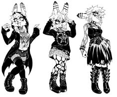 Bunny Fursona, Sea Bunny, Goth Bunny, Spooky Things, Arte Punk, Art Style Inspiration, Robin Hood, Art Clothes