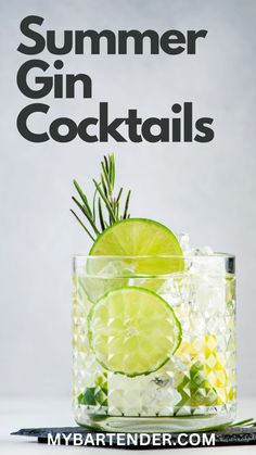 Healthy Gin Cocktails, Gin Drinks Summer, Refreshing Gin Cocktails, Dry Gin Cocktails, Gin And Lemonade Cocktails, Tanqueray Gin Cocktails, Hendricks Gin Cocktails, Simple Gin Cocktails, Dreamy Cocktails