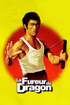 the poster for the movie, la fueru du dragon