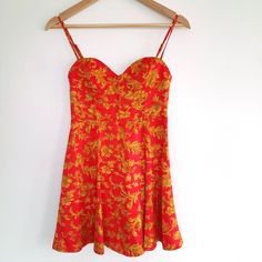 New With Tags. Red And Gold Satin Dress With Spaghetti Straps. Sweetheart, Bustier Neck Line. Side Zipper And Elastic Back For Stretch. Size Small. Gold Satin Dress, Gold Satin, Urban Dresses, Urban Outfitters Dress, Satin Dress, Red And Gold, Satin Dresses, Side Zipper, Spaghetti Strap