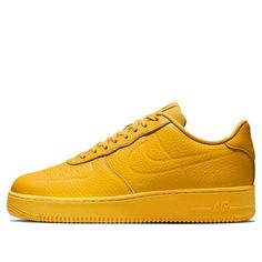 Nike Air Force 1 Low Waterproof 'University Gold' FB8875-700 Yellow Leather Sneakers For Streetwear, Modern Nike Air Force 1 Leather For Streetwear, Modern Yellow Sneakers For Streetwear, Yellow Leather Sneakers, Casual Nike Air Force 1 Leather For Streetwear, Casual Leather Nike Air Force 1 For Streetwear, Nike Air Force 1 Leather For Streetwear, Nike Gold Sneakers For Streetwear, Urban Leather Waterproof Sneakers