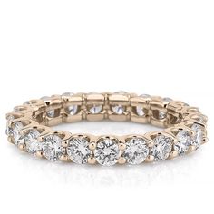 Our Stella eternity band features a complete circle of sparkling round brilliant lab diamonds, secured in a scalloped, U-prong setting. Wear this airy, scalloped eternity band on its own, pair it with an engagement ring, or add it to your ring stack to celebrate an anniversary. This scalloped eternity band is also available in a 2mm width.  Eternity bands are not resizable. Please ensure you are confident in the ring size you select. Luxury Round Eternity Band With Prong Setting, Rose Gold Diamond Eternity Band With Prong Setting, Rose Gold Eternity Band With Brilliant Cut, Luxury Eternity Band With Vvs Clarity, Fine Jewelry Rose Gold Eternity Band With Prong Setting, Dazzling Eternity Band With Brilliant Cut, Dazzling Brilliant Cut Round Eternity Band, Dazzling Lab-grown Diamond Eternity Band, Dazzling Eternity Band With Prong Setting