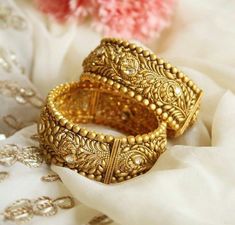 Gold Kangan Design, Kangan Design, Gold Bangles Indian, The Bangles