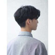 Asian Boy Haircuts, Two Block Haircut, Korean Short Hair, Hair Style Korea