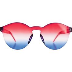 Frameless Red, White, Blue Glasses Red Rimless Sunglasses For Summer, Trendy Red Rimless Sunglasses, Modern Red Rimless Sunglasses, Modern Rimless Red Sunglasses, Helium Tank, Blue Glasses, American Spirit, Personalized Favors, Promotional Item