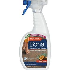 bona hardwood floor cleaner with fresh scent