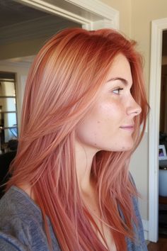 Light Cherry Hair, Cherry Blonde Hair, Cherry Red Hair Color, Cherry Blonde, Red Hair Styles, Hair Styles To Try, Cherry Red Hair