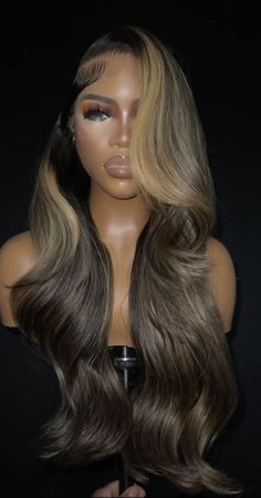 Peekaboo Hair, Pretty Hair Color, Hair Laid, Dope Hairstyles, Front Lace Wigs Human Hair, Long Wigs, Baddie Hairstyles, Aesthetic Hair, Weave Hairstyles