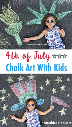 4th Of July Celebration, 4th Of July Decorations, Patriotic Holidays, 4th Of July Party, July Party, Chalk Art, Craft Activities For Kids, Summer Crafts