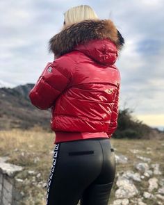 Shiny Legs, Wet Look Leggings, Shiny Jacket, Fur Hood Jacket, Fur Hood, Down Coat, Puffer Coat