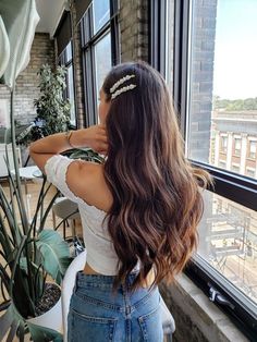 Luxy Hair, Brown Blonde Hair, Grunge Hair, Light Brown Hair, Brown Hair Colors, Aesthetic Hair, Balayage Hair, Hair Highlights